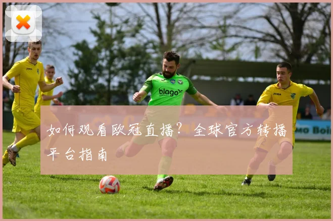 如何观看欧冠直播？全球官方转播平台指南